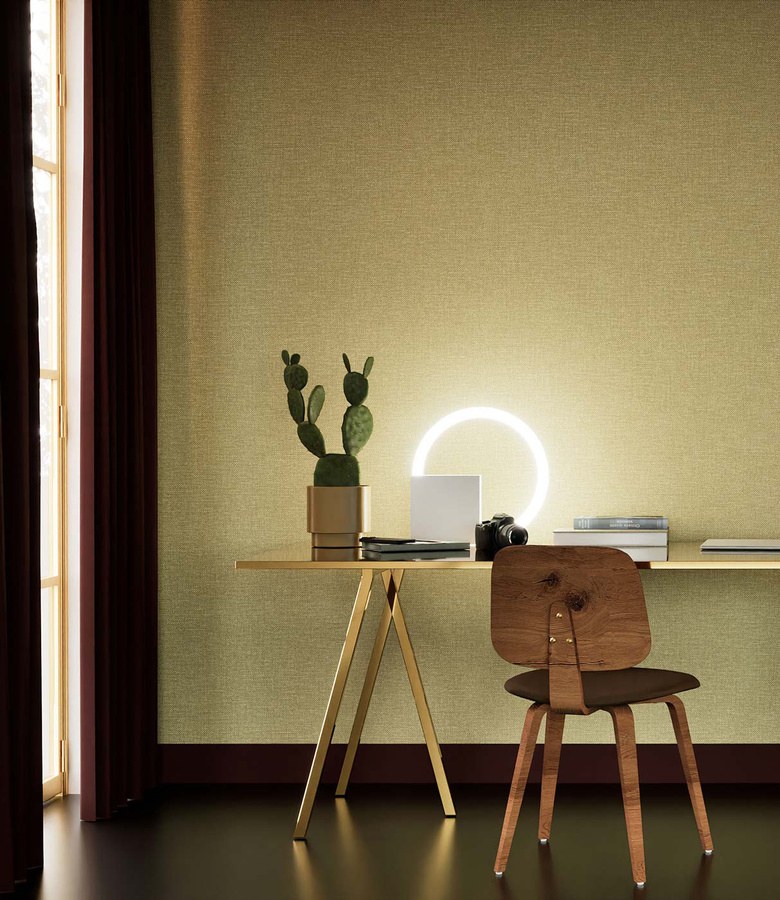 KEK Amsterdam Tapete Natural Chique Bali in Beige, abwaschbare Vinyl Tapete für moderne Designs - Bild 1
