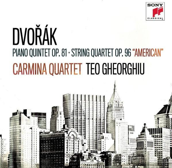 Antonín Dvořák Klavierquintett Op. 81 und Streichquartett - Carmin Quartet - Sony Classical CD - Klassik - Bild 1