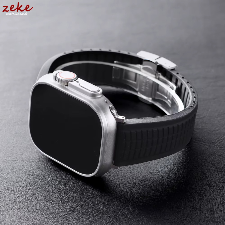 Crazyband Sportarmband Kautschuk, Unisex, Apple Watch 49 mm, 46 mm, 45 mm, 44 mm, 42 mm - Bild 4