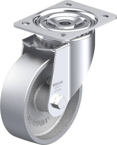 Blickle Lenkrolle LI-G 150G in Silber, Rad-Durchmesser: 150 mm, Tragfähigkeit: 350 kg - Bild 1
