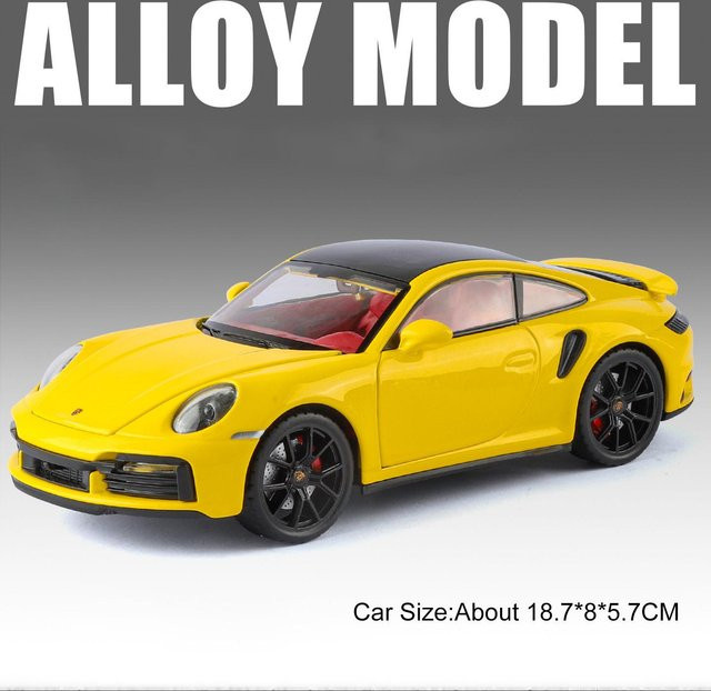 Linyi toy car 911 GT3 RS Automodell, Skala 1:24, Musik, Lichteffekte, ab 14 Jahren - Bild 1