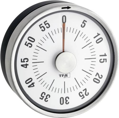 TFA Dostmann Puck Timer, Anthrazit, analog, Unisex - Bild 1