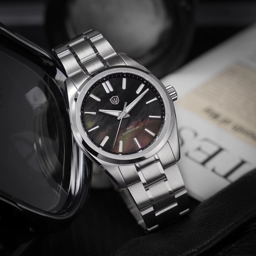 Watchdives Armbanduhr, Quarz, Edelstahl, 38 mm, Herren - Bild 1