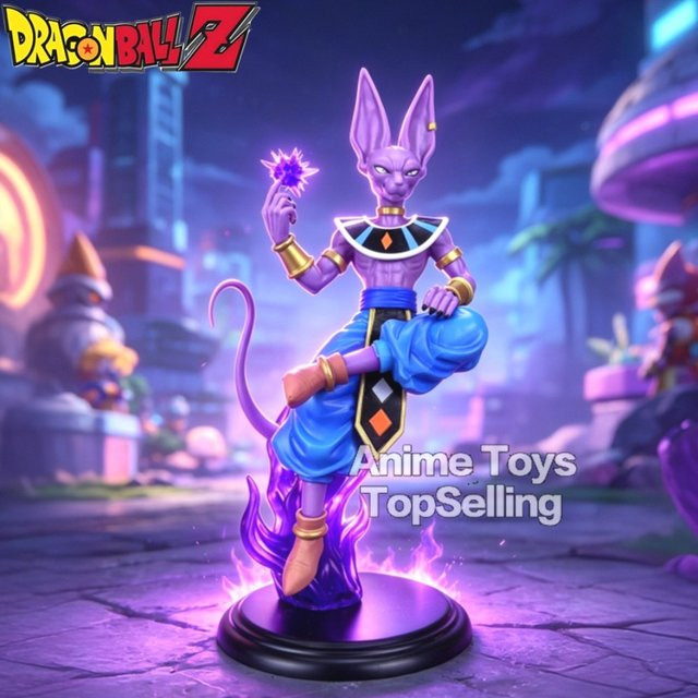 Bandai Dragon Ball Z Beerus, Actionfigur, 21cm, Kunststoff - Bild 1