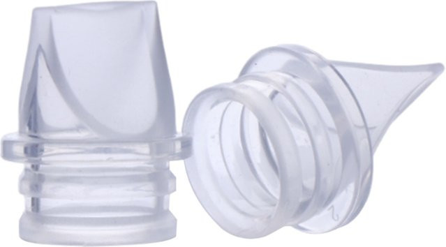 Silikon Anti-Rückfluss-Ventile für elektrische Milchpumpen in Weiß und Transparent - Bild 1