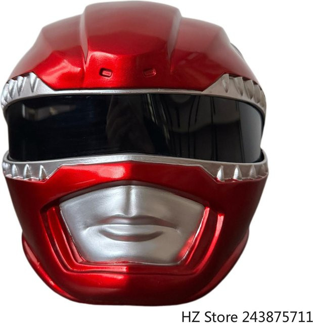 PRELEXT Mighty Morphin Power Rangers Roter Ranger Helm, Maske, ab 14 Jahren - Bild 1