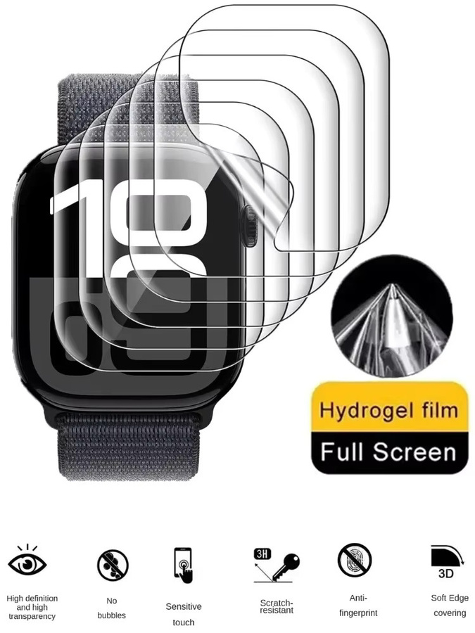 Apple Displayschutzfolie Glas, transparent - Bild 7