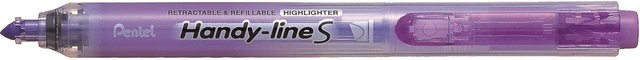 Pentel Handy-Line Textmarker mit Keilspitze in Violett - Bild 1