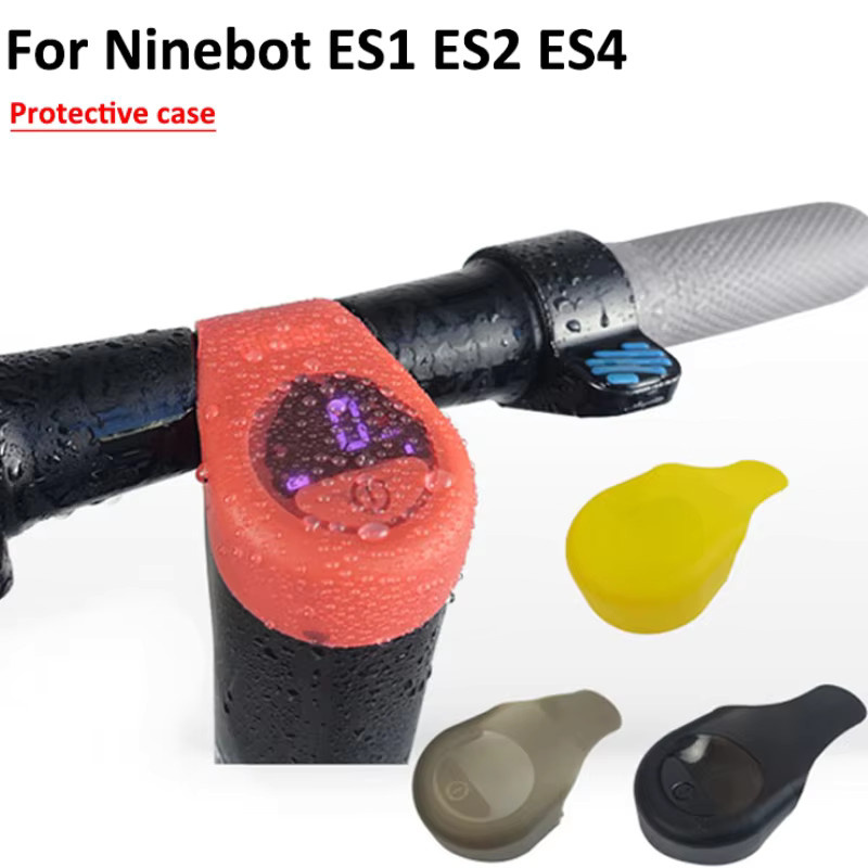 Wasserdichte Silikon Dashboard Schutzhülle für Ninebot ES1 ES2 ES3 ES4 in Schwarz - Bild 5