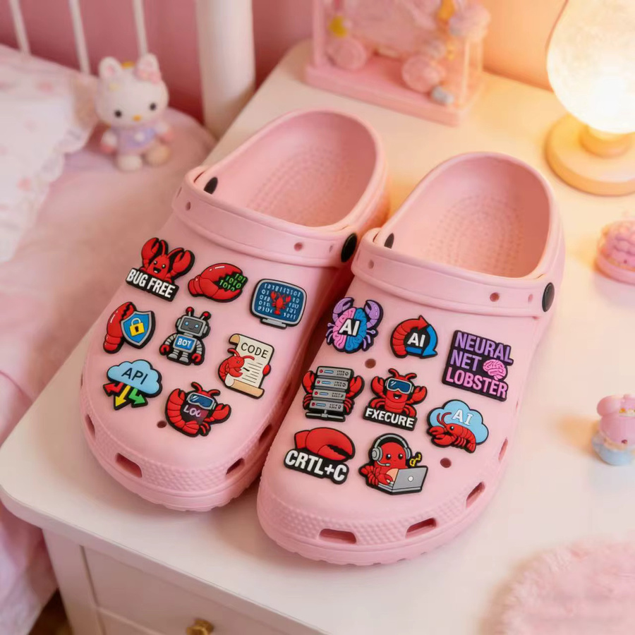 Lanxi League Schuh-Charms, PVC, Kinder - Bild 4