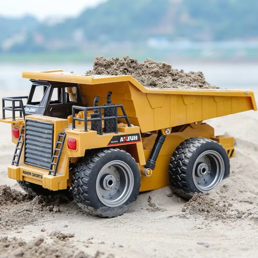 Huina 1534 Rc LKW Traktor Muldenkipper, 1:18, ferngesteuert - Bild 2