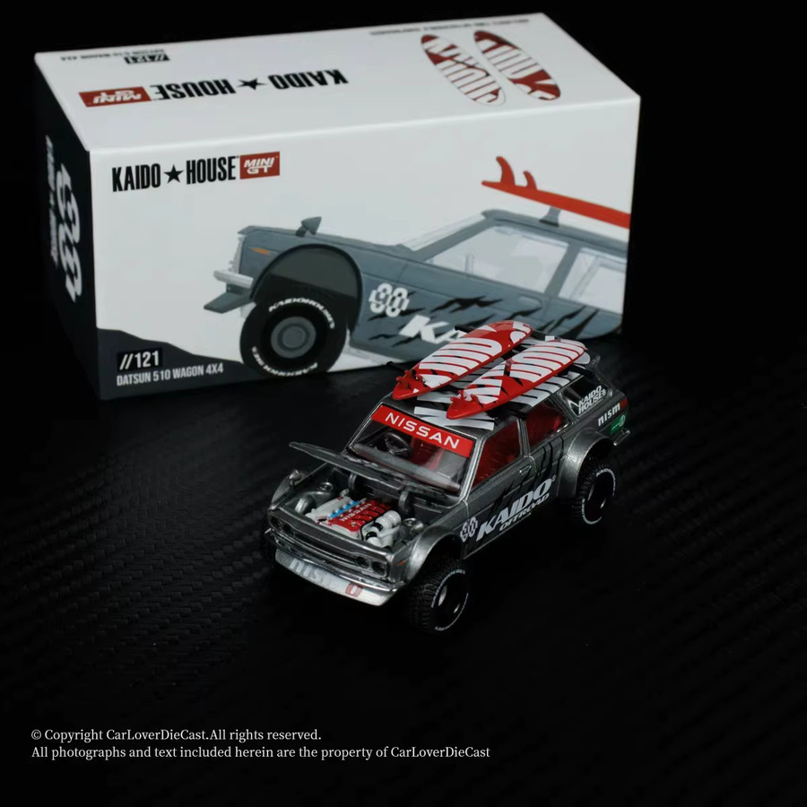 Kaido House+MINIGT TSM Datsun, Druckguss-Modellauto, 1:64 - Bild 2