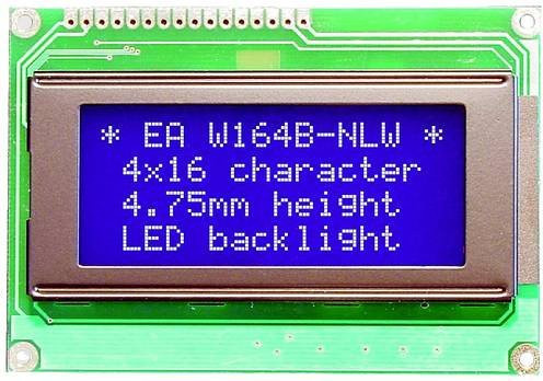 DISPLAY VISIONS 7-Segment-Anzeige Blau-Weiß mit 4 Ziffern, 4.75mm, 3.3 V und 5V - Bild 1