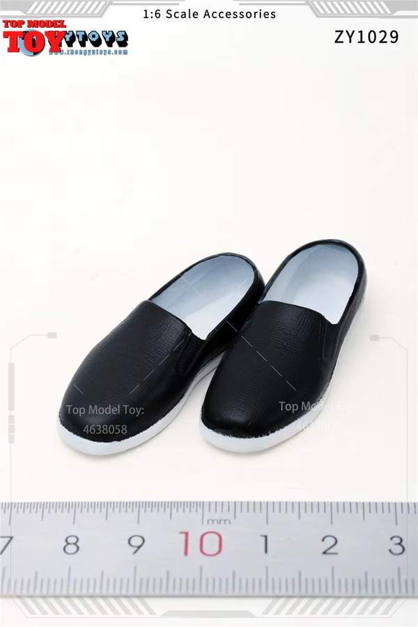 ZYTOYS ZY1029 Chinesische Kung Fu Ye Wen Modell Schuhe, Zubehör, Schwarz - Bild 2