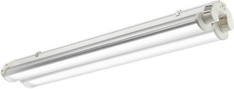 Pracht LED-Feuchtraumleuchte Weiß 198W IP65 Flutlicht mit Edelstahl und Kunststoff - Bild 1