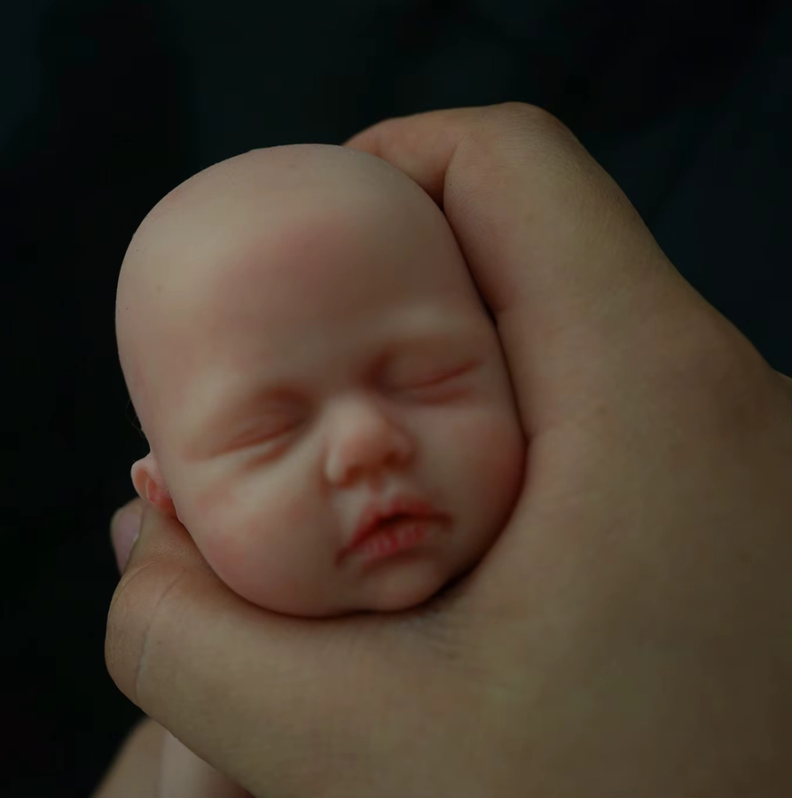 Miaio Micro Frühchen Baby Puppe, Silikon, ab 14 Jahren - Bild 2
