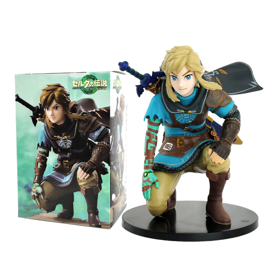 Bandai The Legend of Zelda, Link Prinzessin Zelda Modell, Anime Figur, Kunststoff - Bild 2