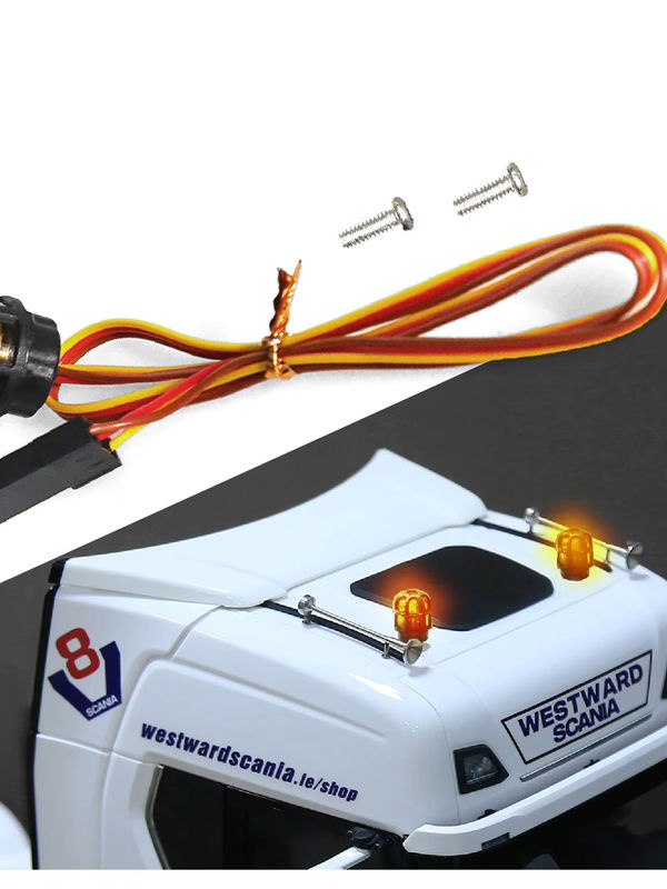 RS RC-LED-Leuchten, 2-teiliges Set, blinkend, explosionsgeschützt - Bild 5