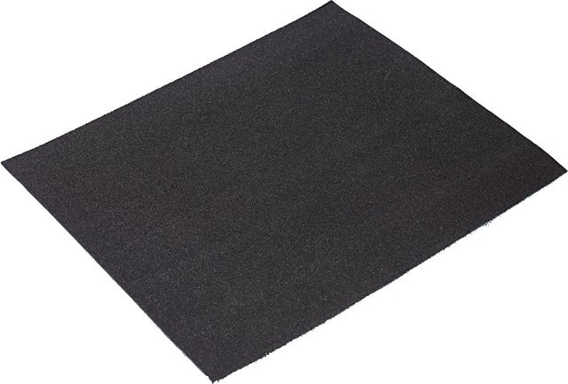 LUX-TOOLS Metall-Schleifpapier K80 Schwarz für die manuelle Anwendung - Bild 1
