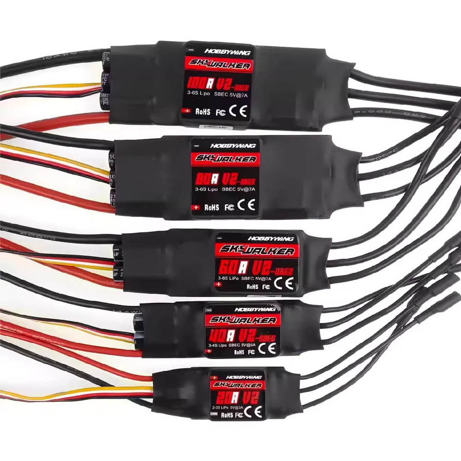 Hobbywing Skywalker V2 Bürstenloser ESC Geschwindigkeit Controler, mit Reverse Thrust Funktion - Bild 2