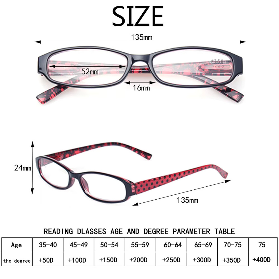 Henotin Lesebrille, Vollrand, oval, Kunststoff, Blaulichtblockierend - Bild 1