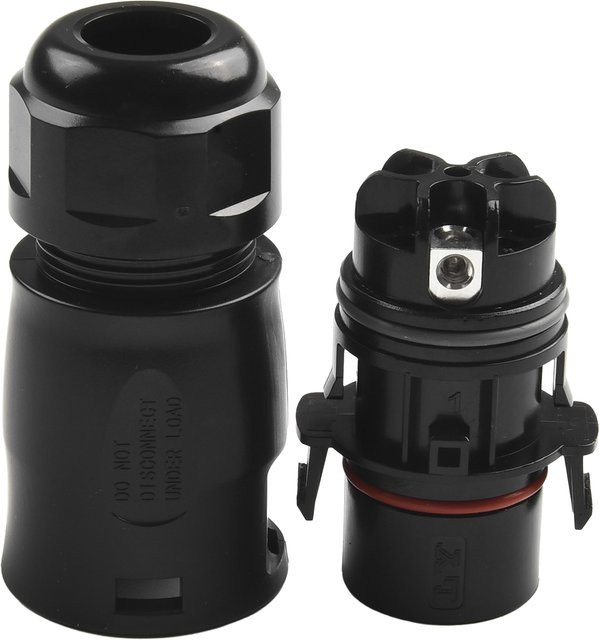Deye LY01 Verbindungskabel 40A 690V IP68 für M60 M80 Serie Wechselrichter in Schwarz - Bild 1