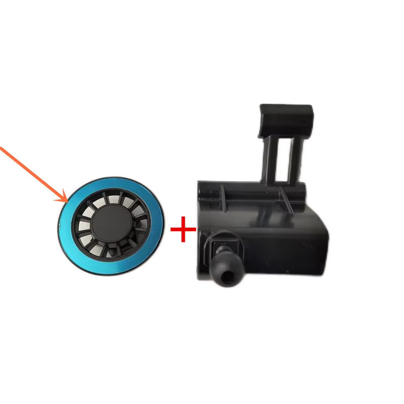 Magnetische Smartphone-Halterung aus ABS-Kunststoff für Volkswagen VW Touareg (2019-2024) in Schwarz - Bild 2