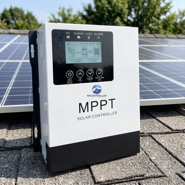 HXCONTROLLER Hocheffizienter MPPT-Solarladeregler für mehrere Batterien - Bild 1