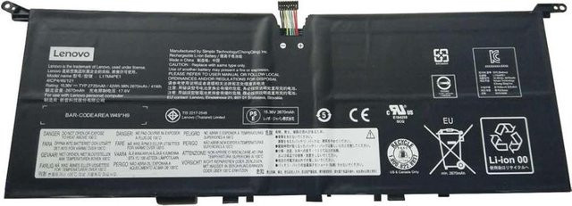 Lenovo Ersatzakku L17M4PE1 Li-Ion Pack für 730S, 15.36V, 42Wh, Schwarz - Bild 1