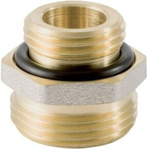 Geberit Übergang G 1 1/2 x G 3/4 aus Messing in Chrom-Optik - Bild 1