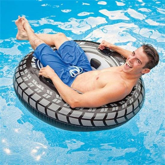 HaoYunLai Schwimmring, Schwarz, Unisex - Bild 1