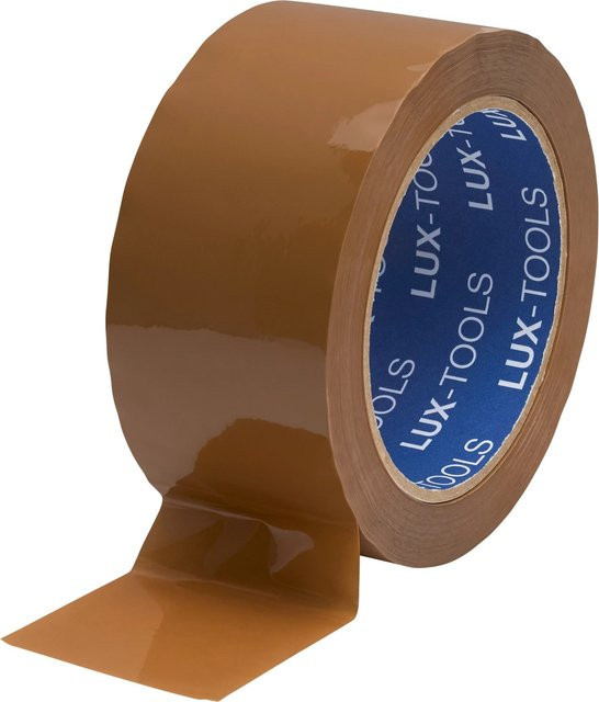 LUX-TOOLS Packband Braun Breite: 5 cm, Länge: 66 m - Bild 1