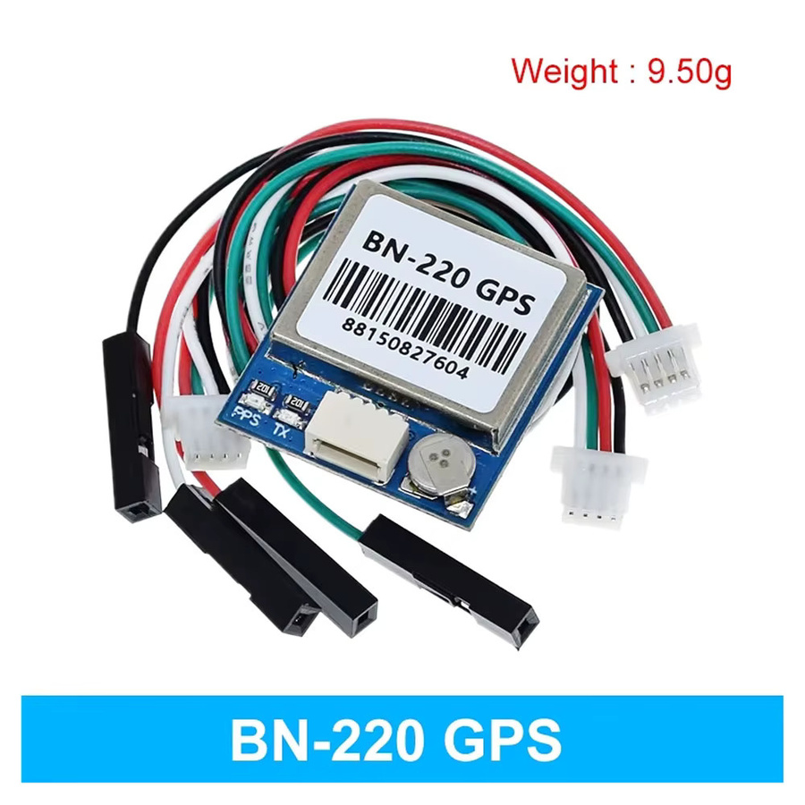 QX-MFLU BN220 BN-880 GNSS-Modul mit integrierter FLASH-Antenne, Dual-GPS GLONASS, 3,0V-5,0V TTL-Level, Blau - Bild 2