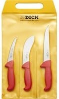 ErgoGrip Messersatz Jagd und Indoor, 3-teilig, Rot - Bild 1