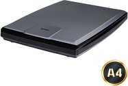 AVISION FB25 A4 Flachbettscanner in Schwarz/Grau mit 1200 dpi und USB-Anschluss - Bild 1