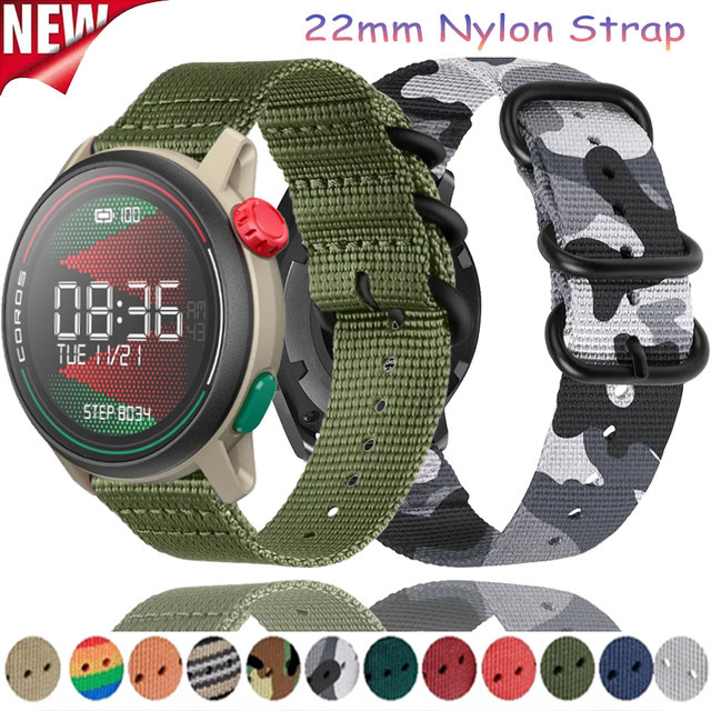 COROS Uhrenarmband Nylon, 22 mm, Unisex - Bild 1