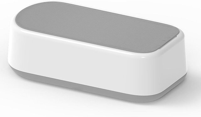 TOMTOP JMS Sonic Wave Schmuckreiniger in Grau mit 48 kHz Ultraschall-Technologie und 2-Stufen-Timer - Bild 1