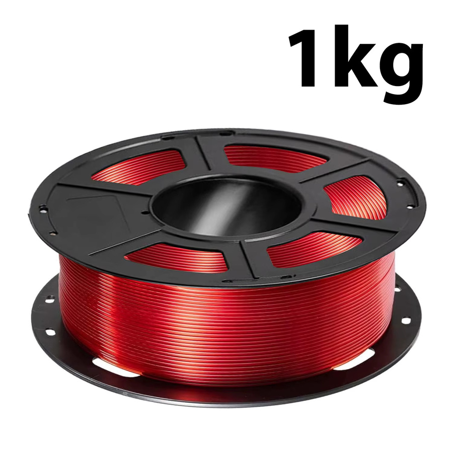 3D Maliang PETG Filament Transparent Rot für FDM 3D-Drucker 1,75mm - Bild 2