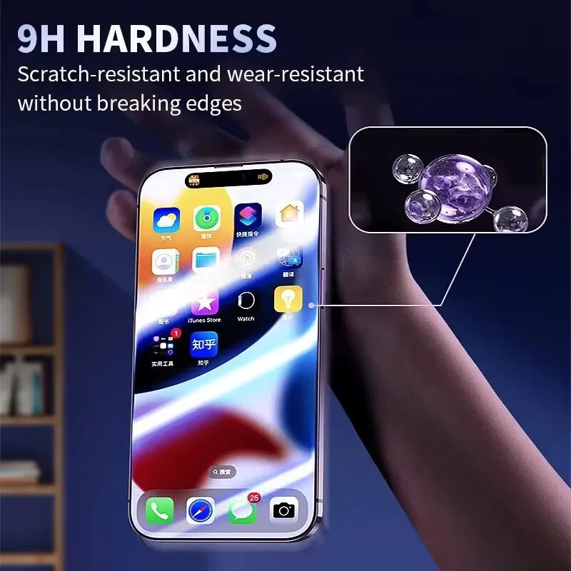 5er Set Panzerglas Display Schutzfolie für Apple iPhone 11 12 13 14 15 Pro Max und XR XS MAX in Transparent - Bild 4