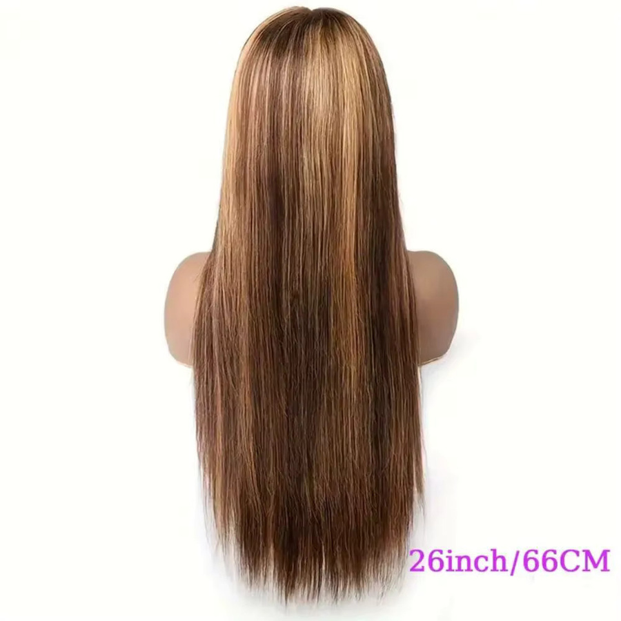 UVEOUS Echthaar Perücke, Blonde Ombre, HD Lace, 13x4 und 5x5 - Bild 5