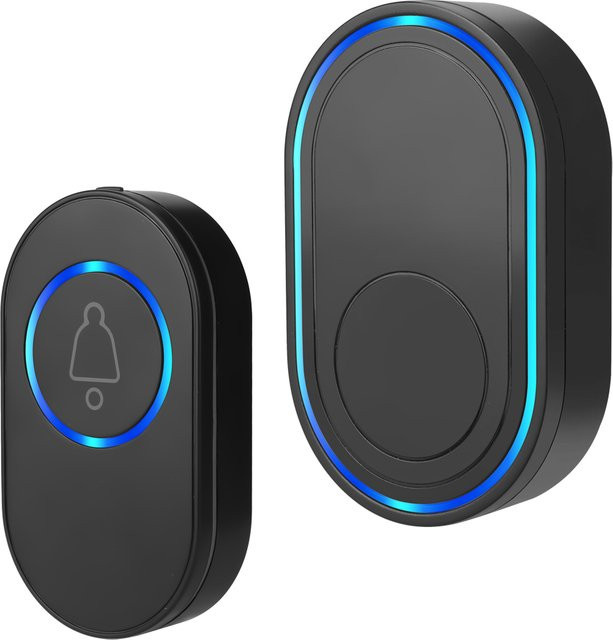 Wasserdichte drahtlose Smart Home Türklingel mit 150 m Reichweite und Fernbedienung von eMastiff - Bild 1