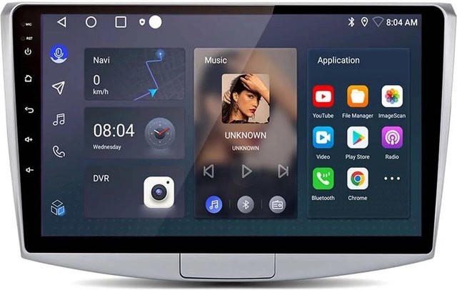 Junsun Autoradio mit GPS und Wi-Fi für VW Passat B6 B7 CC Magotan 2010-2015 mit 10.0 Zoll Display - Bild 1