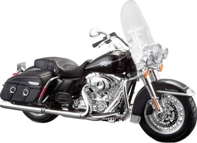 Maisto Harley-Davidson 2013 FLHRC Road King Classic / 2015 Street Glide Special, Motorradmodell, 1:12, Grau - Bild 1