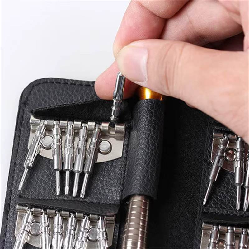 WEEKS Präzisions-Schraubendreher-Set mit magnetischen Bits für Torx und Hex zur Reparatur von Telefon und Kamera - Bild 2