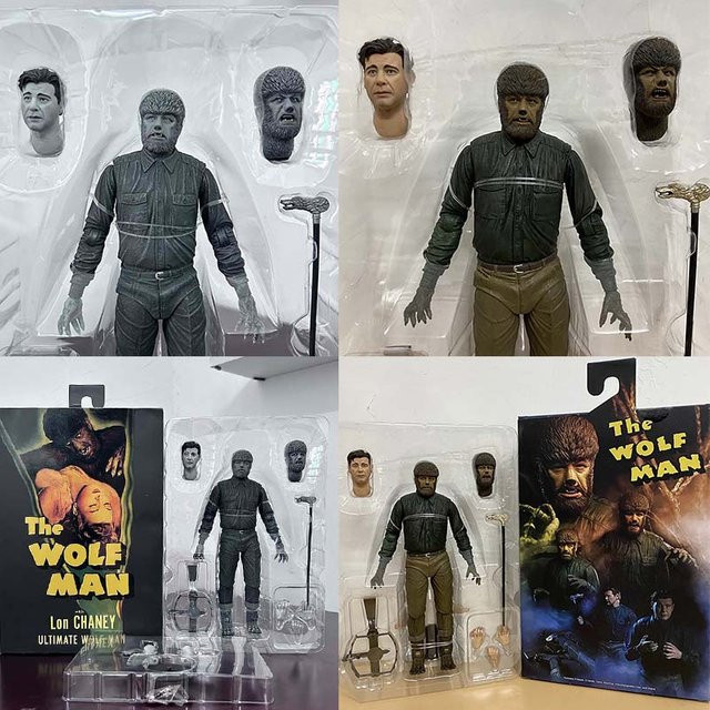 NECA Universal Monsters Toony Terrors Kessler The Wolf Man, Actionfigur - Bild 1