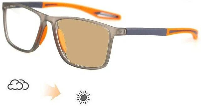 CICI Global Glasses Sportsonnenbrille, Vollrand, Square, transparent, multicolour, Unisex - Bild 1