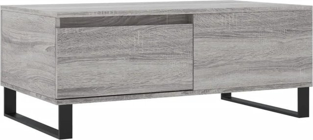 vidaXL Couchtisch modern in Grau Sonoma, B/T/H: 90 x 50 x 36,5 cm - Bild 1