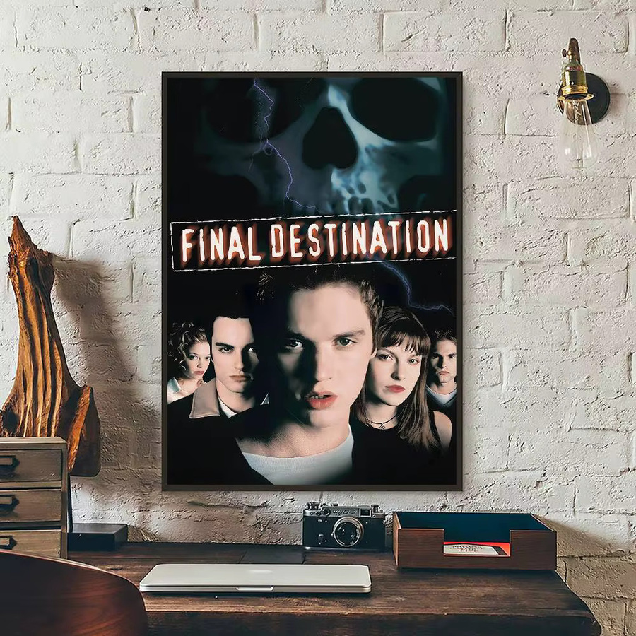 F-Final D-Destination Anime-Poster als selbstklebende Wanddekoration aus weißem Kraftpapier, mehrfarbig - Bild 4