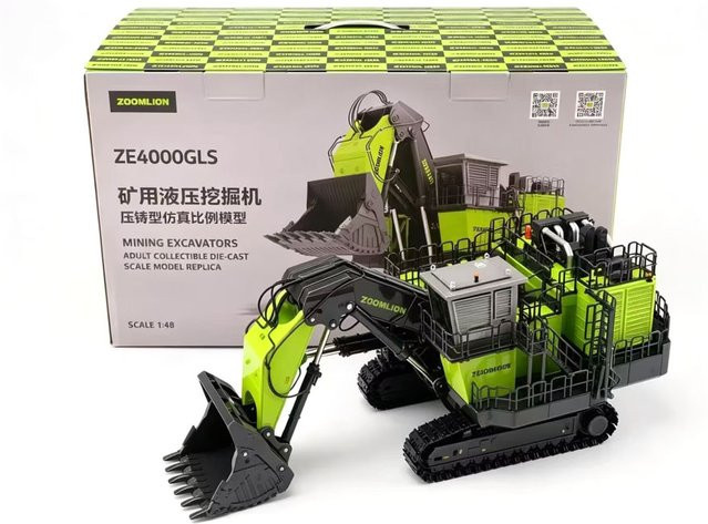 Zoomlion ZE4000GLS Bergbau-Bagger, Sammlermodell, 1:48 Maßstab, ab 14 Jahren - Bild 1