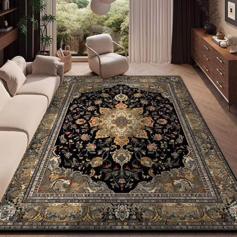 Karpetti Persischer Retro-Teppich im Ethno-Stil, mehrfarbig, B/T: 80 x 160 cm - Bild 2